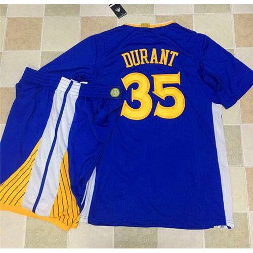 Golden State Warriors Kevin #35 Authentic Style Pro Jersey Performance