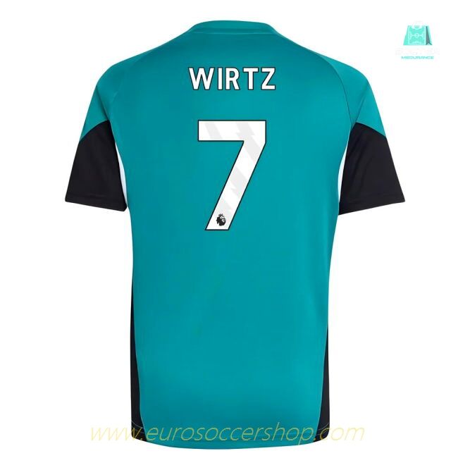 2025-2026 Liverpool EU Training Jersey (Green) - Kids (Wirtz 7)