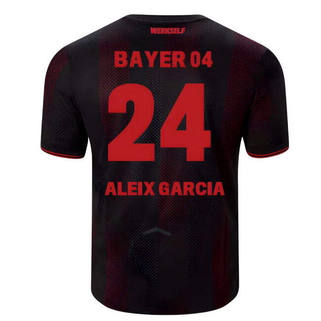 Professional Grade Football Bayer Leverkusen Home Shirt Aleix Garc...