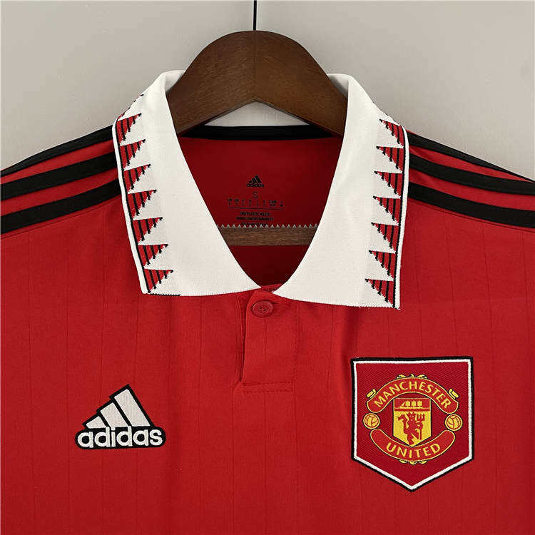 Manchester United 2223 Home Kit Red Soccer Jersey Football Shirt -