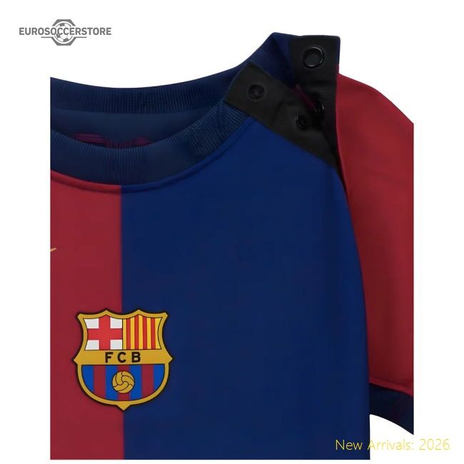 First-class Home Barcelona Jersey 2024-2025 Advanced Textile