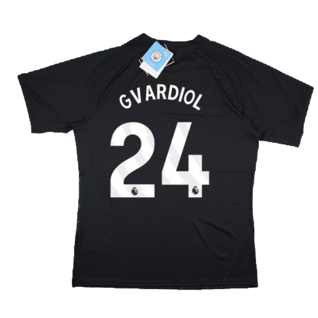replica 2023-2024 Man City Pre-Match Jersey (Dark Navy) (Gvardiol 24)