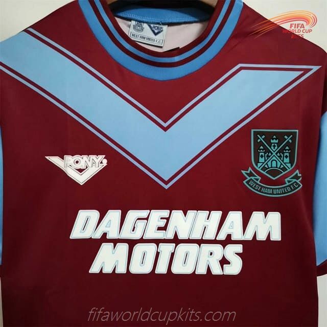 Westham 93-95 Home Football Kit