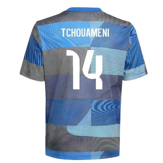 Tchouameni 14 Unique Real Madrid Home Exclusive Kit 2025-2026 (Kids)