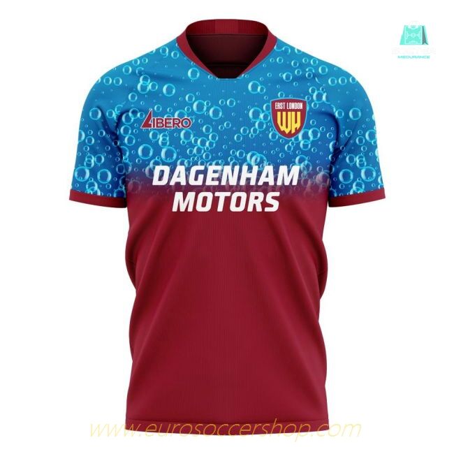 East London 2025-2026 Home Concept Football Kit (Libero) (Your Name)