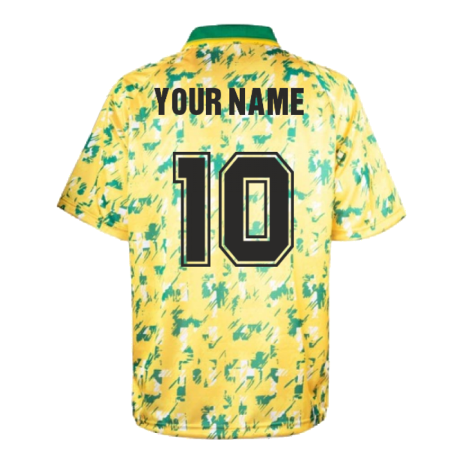 Norwich City 1993 Retro Shirt - Your Name