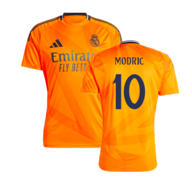 2024-2025 RM Away Football Shirt (Modric 10) UV Protection