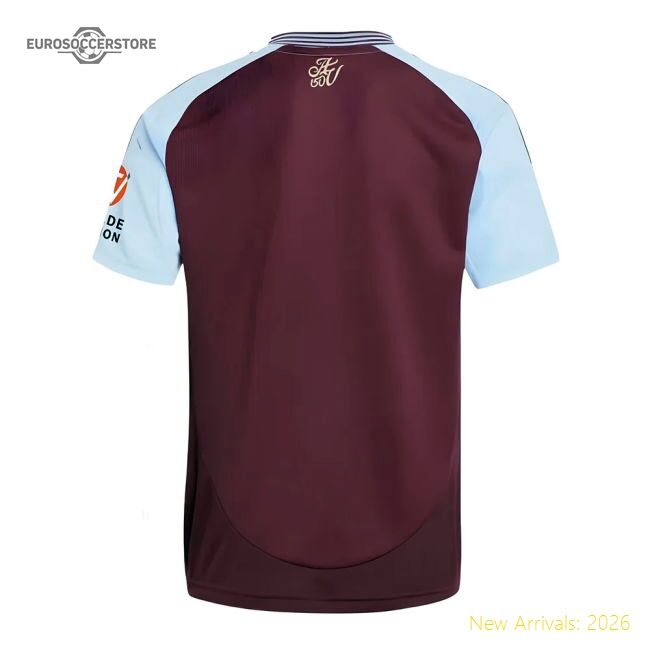 Aston Villa English Football Home Elite Jersey Nike Dri-fit