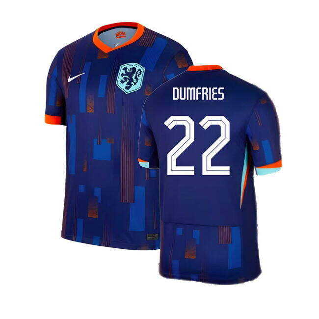 Low Cost 2024-2025 Netherlands Away Shirt (Dumfries 22) Money Saving
