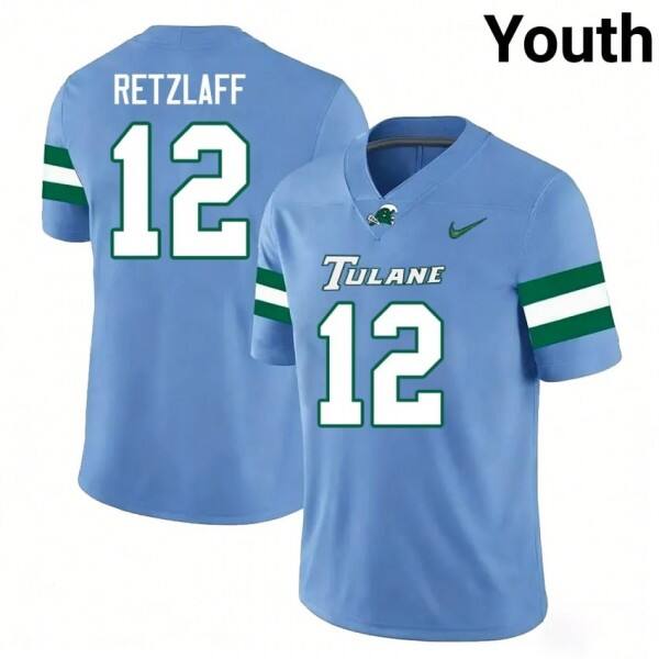 Youth(kids) Ncaa Team #12 Jake Retzlaff Authentic Jersey
