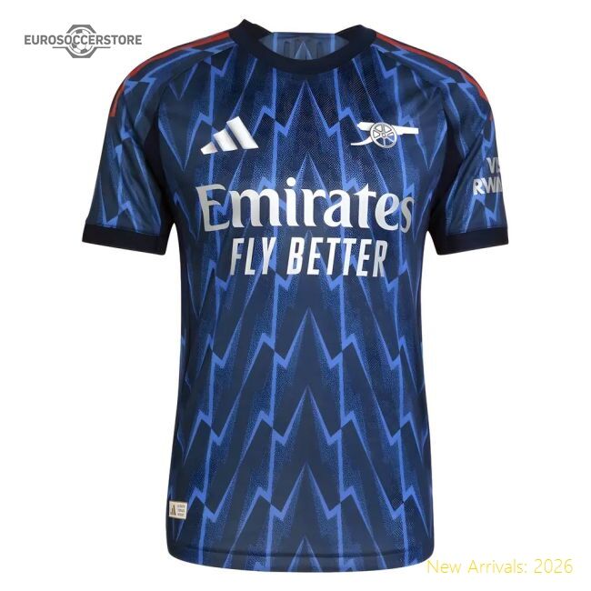 Pro-level Away Arsenal Jersey 2025-2026 Quick-dry Moisture-wicking