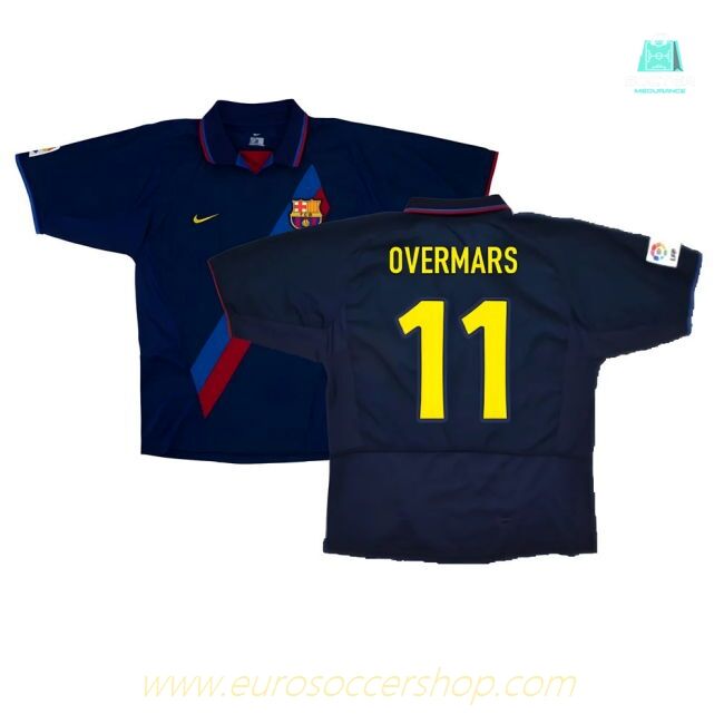 Barcelona 2003-04 Third Shirt ((Very Good) XXL) (Overmars 11)