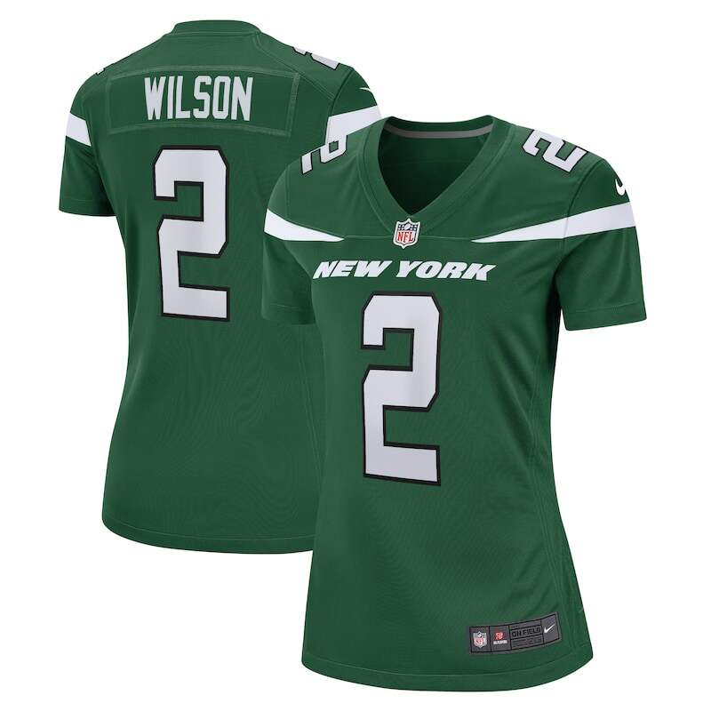 None Zach Wilson NY Jets High-Quality Game Jersey for NFL Fans
