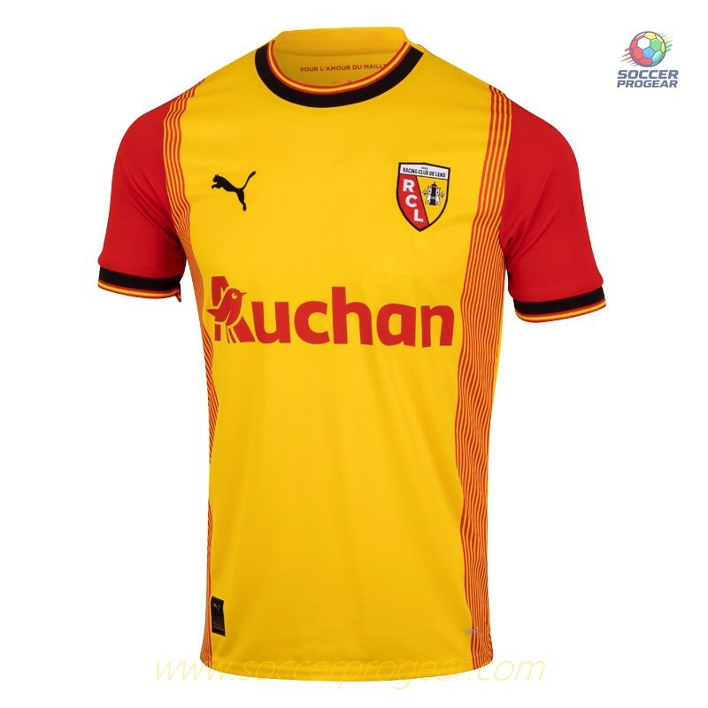 JERSEY KIT CHILDREN RC LENS HOME 2023-24 DANSO