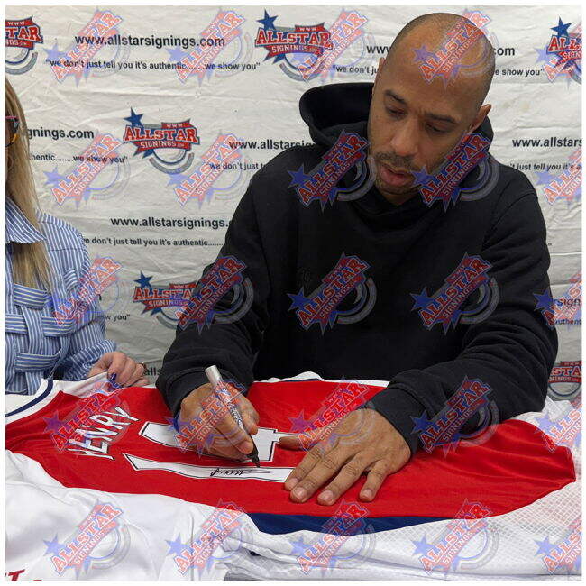 Official Arsenal Henry #none Match Quality Latest Edition Shirt