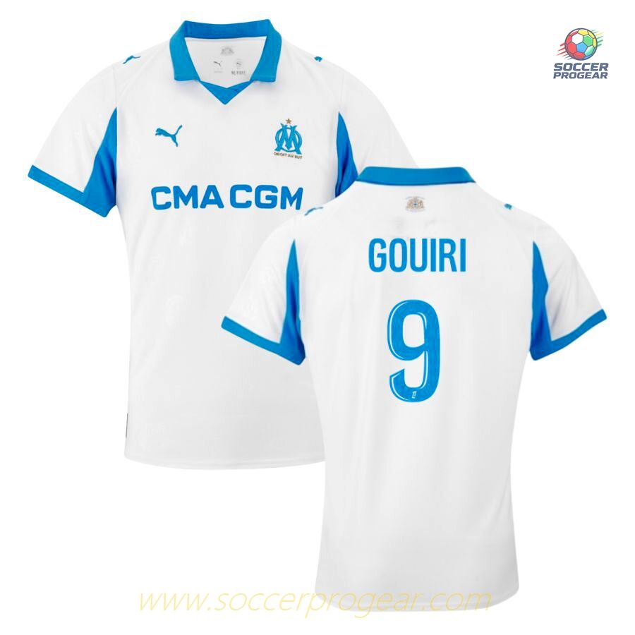 OM Premium Home Soccer Jersey 2025/26 Collection Gouiri
