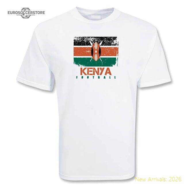 Kenya Football 20242025 Regular Tshirt  Authentic Sleek