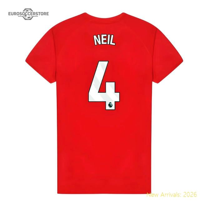 Sunderland Poly T-shirt (red) - Kids (neil 4) - Authentic Design