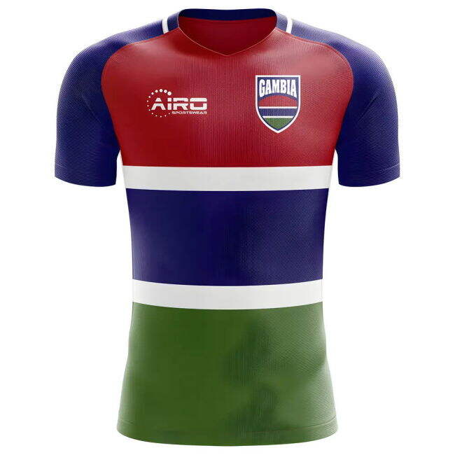 2025-2026 Gambia Home Concept Football Shirt - Womens