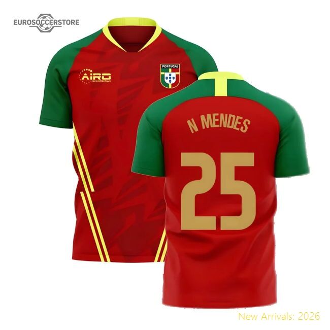 Official 2026 Portugal Home Jersey - Premium-Grade Fan Edition