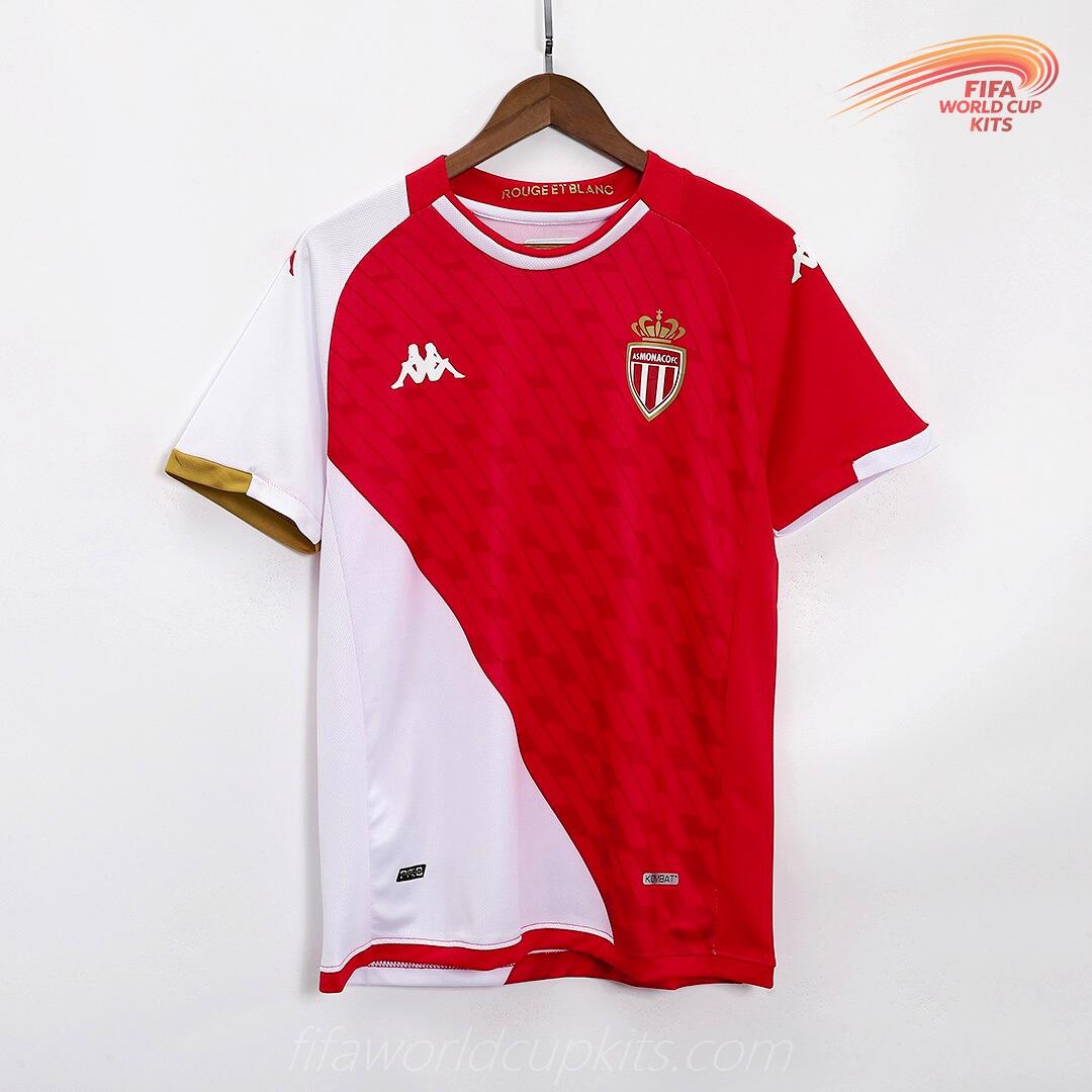 Monaco 23-24 Home Football Kit