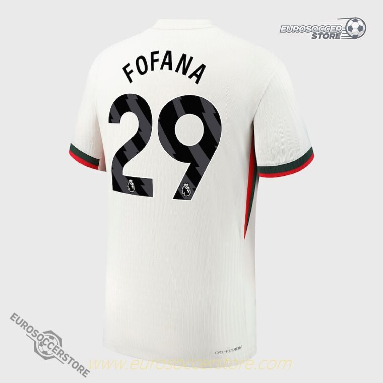 Chelsea 25-26 Away FOFANA 29 Jersey (Player Version)