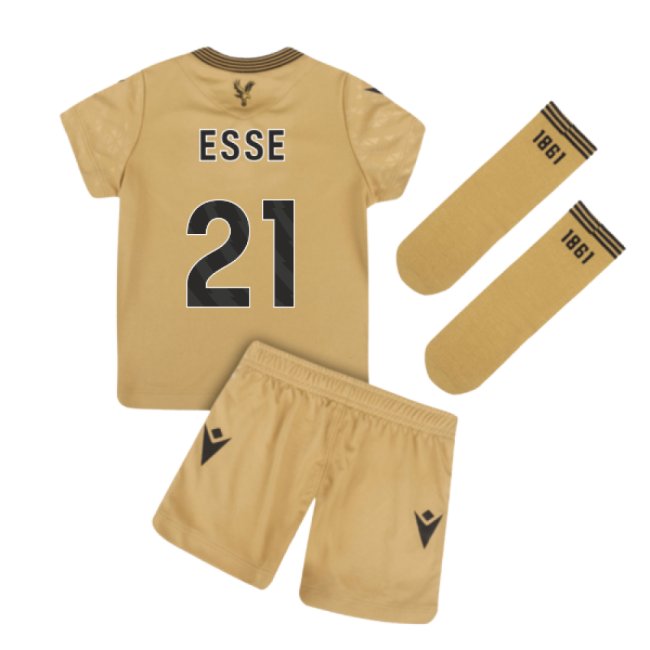 2025-2026 Crystal Palace Third Baby Kit (Esse 21)