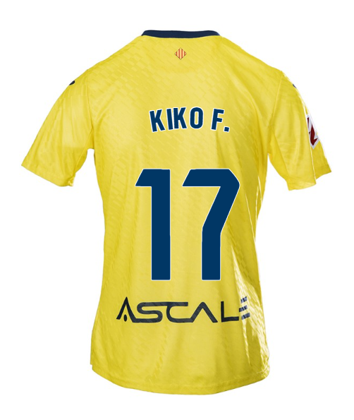 Villarreal 25-26 Home KIKO F. 17 Football Jersey