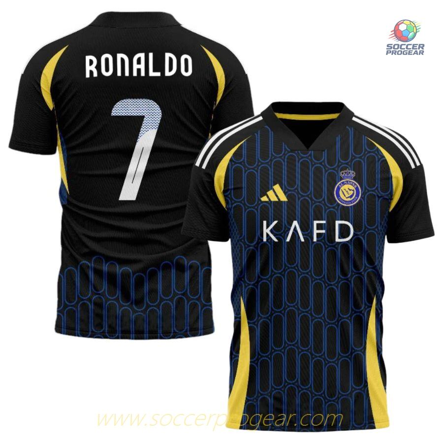 AL Nassr Ronaldo Youth Away Team Football Jersey 2024/25 Collection