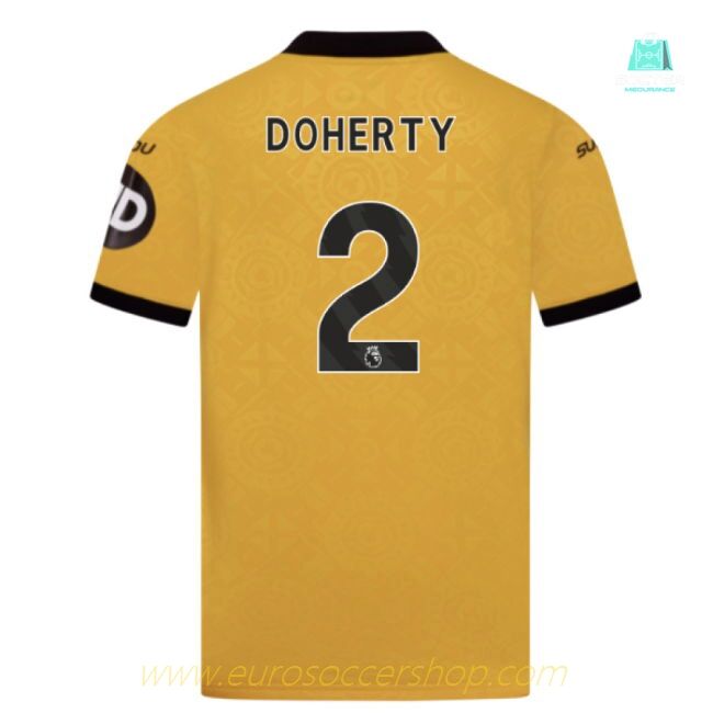 2025-2026 Wolves Home Shirt (Kids) (Doherty 2)