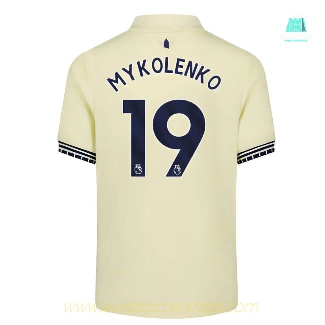 2025-2026 Everton Away Shirt - Kids (Mykolenko 19)