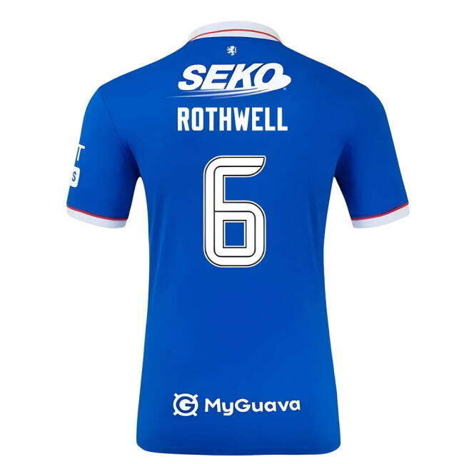 Supporter Light Blues Rothwell #6 Elite Performance Modern Style Shirt