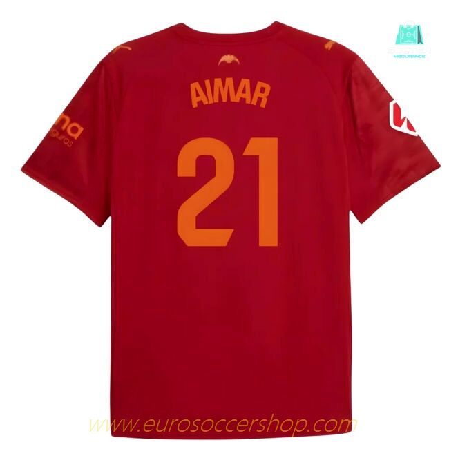 2025-2026 Valencia Away Shirt (Kids) (Aimar 21)