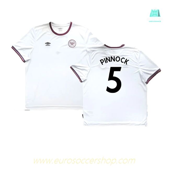 Brentford 2021-22 Third Shirt ((Excellent) 3XL) (PINNOCK 5)