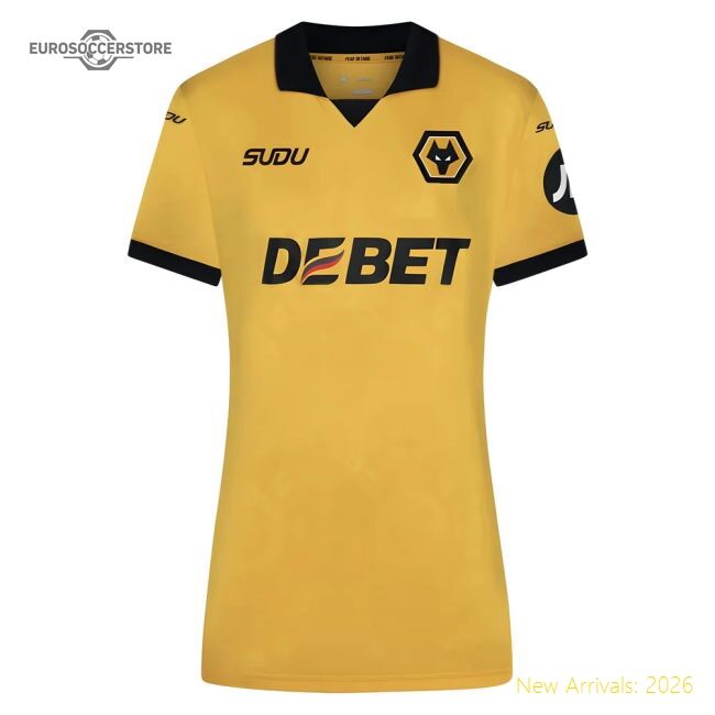 2025-2026 Wolves Home Shirt (womens) - Affordable - Match Day Jersey
