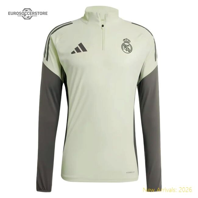 2025-2026 Real Madrid Training Top (almost Lime) - Concept Creation