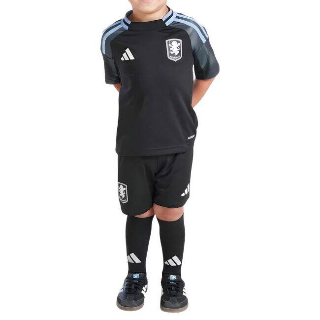 Fashionable Aston Villa 2025-2026 Aston Villa Away Mini Kit for Mat...