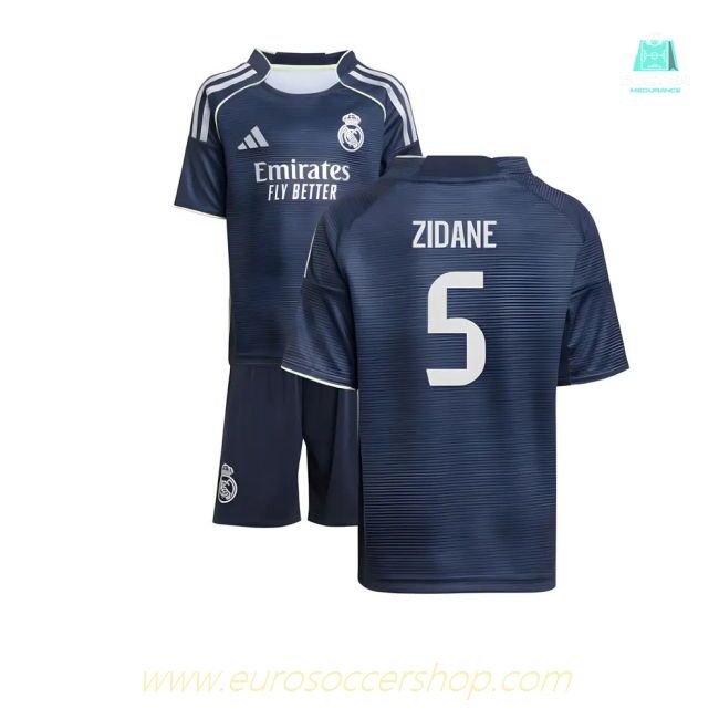 2025-2026 Real Madrid Away Mini Kit (Zidane 5)