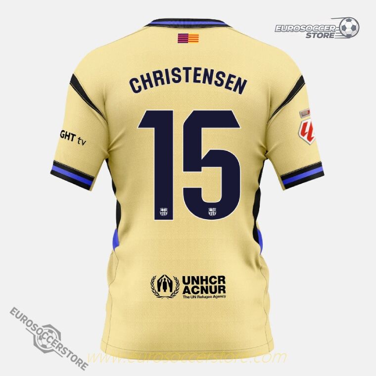 Kobe Bryant CHRISTENSEN 15 Barcelona Away Jersey 25-26 Season (Player Version)