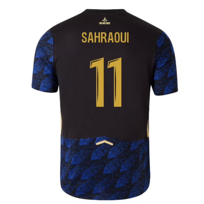 Genuine Authentic 2025-2026 Lille Third Shirt (Sahraoui 11)