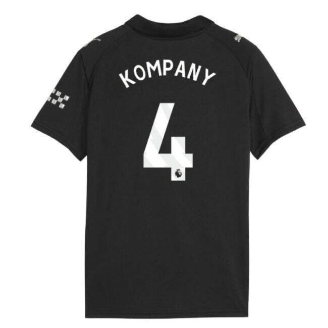 Man City Away Soccer Shirt 2025-20 Kompany 4 M