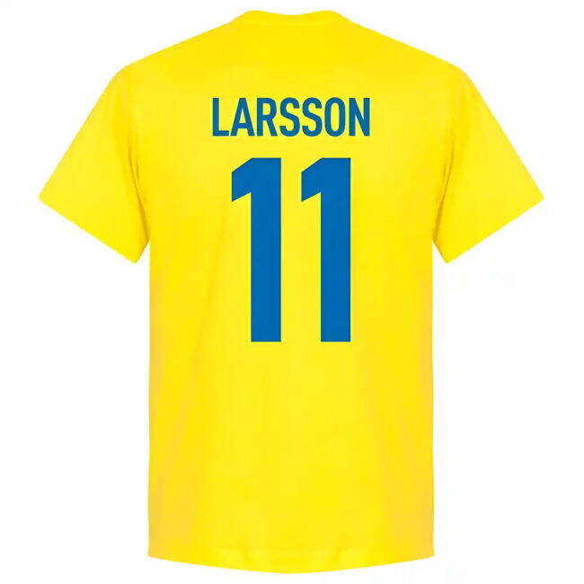 Sweden Larsson Team T-shirt - Yellow