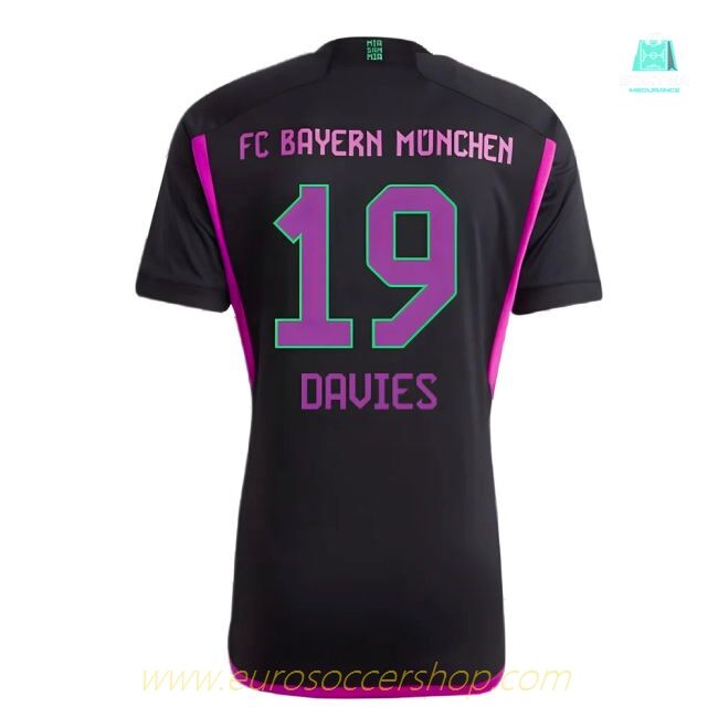 2023-2024 Bayern Munich Away Shirt (Davies 19)