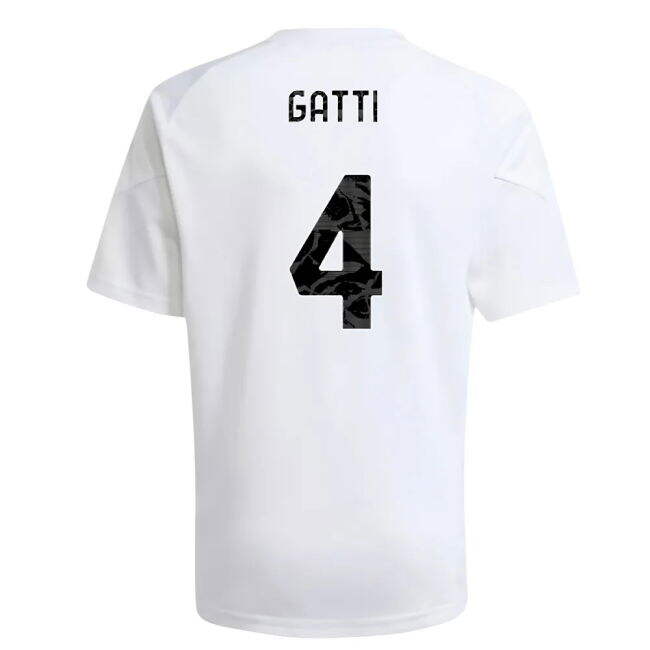 Kids Rare Collector Quality Juventus Training Unique Shirt (Gatti 4)