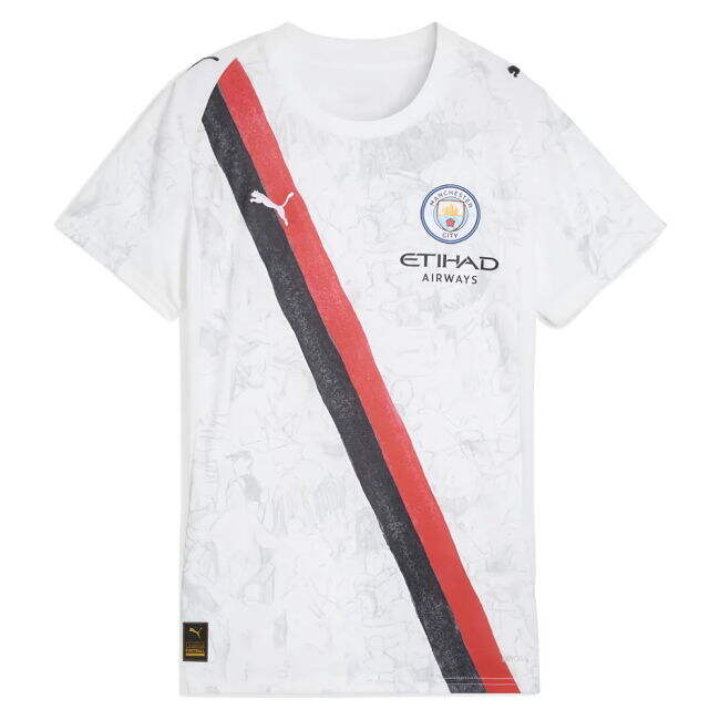 Authentic 2025-2026 KIDSUPER x Manchester City CWC Shirt (White) - ...