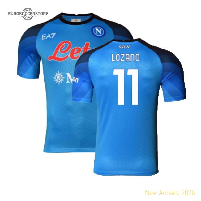Trending Napoli 2022-23 Player Issue Home Shirt (3Xl) (Lozano 11)