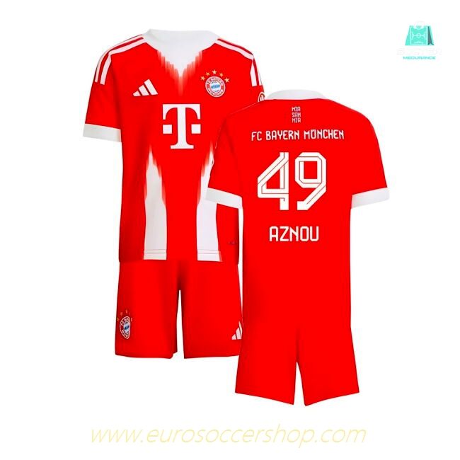 2025-2026 Bayern Munich Home Mini Kit (Aznou 49)