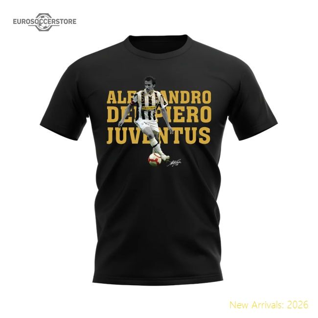 Alessandro Del Piero Old Lady Player Tee (black) - Budget-friendly