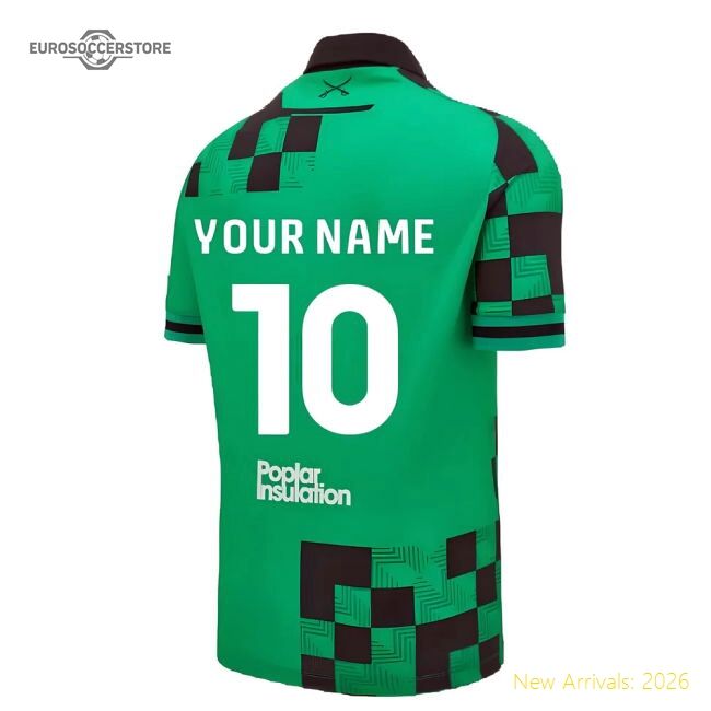 Luxury 2024-2025 Bristol Rovers Away Shirt (your Name) - Official Edition