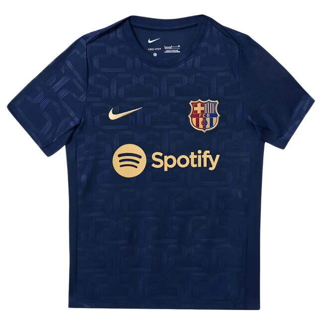 Barcelona Pre-Match Training 2024-2025 Shirt - (Kids